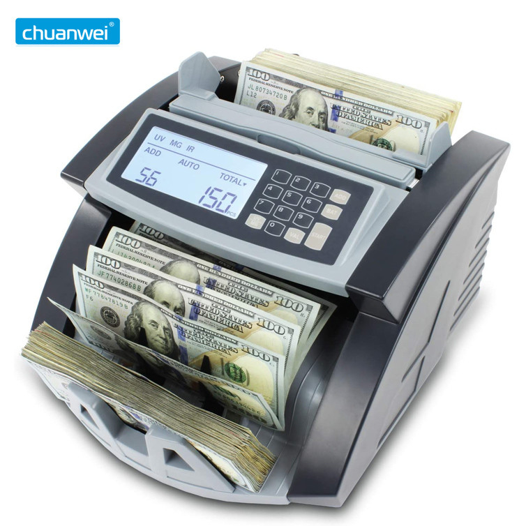 Cassida PKR Multi Currency Cash Counting Machine Universal Money Counter 110mm Note
